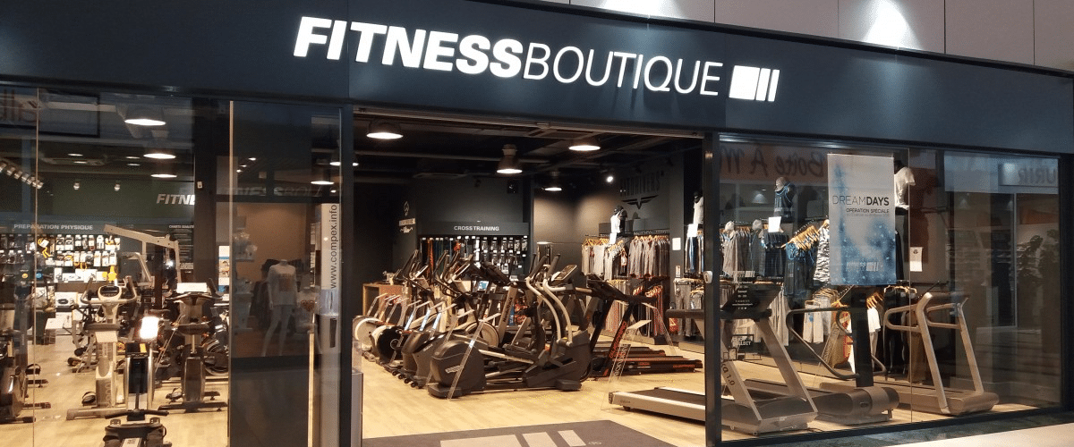 Fitness boutique magasin de sport Centre Vitam